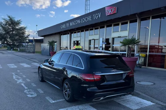 service transport taxi gare macon loche tgv sncf
